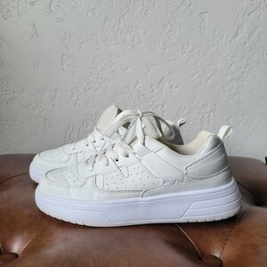 Lightweight All White Sneakers